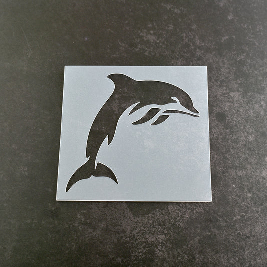 Dolphin Stencil