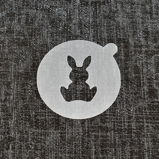 Easter Bunny - Reusable Coffee Stencil