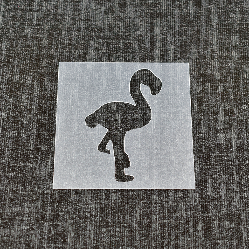 Flamingo Stencil