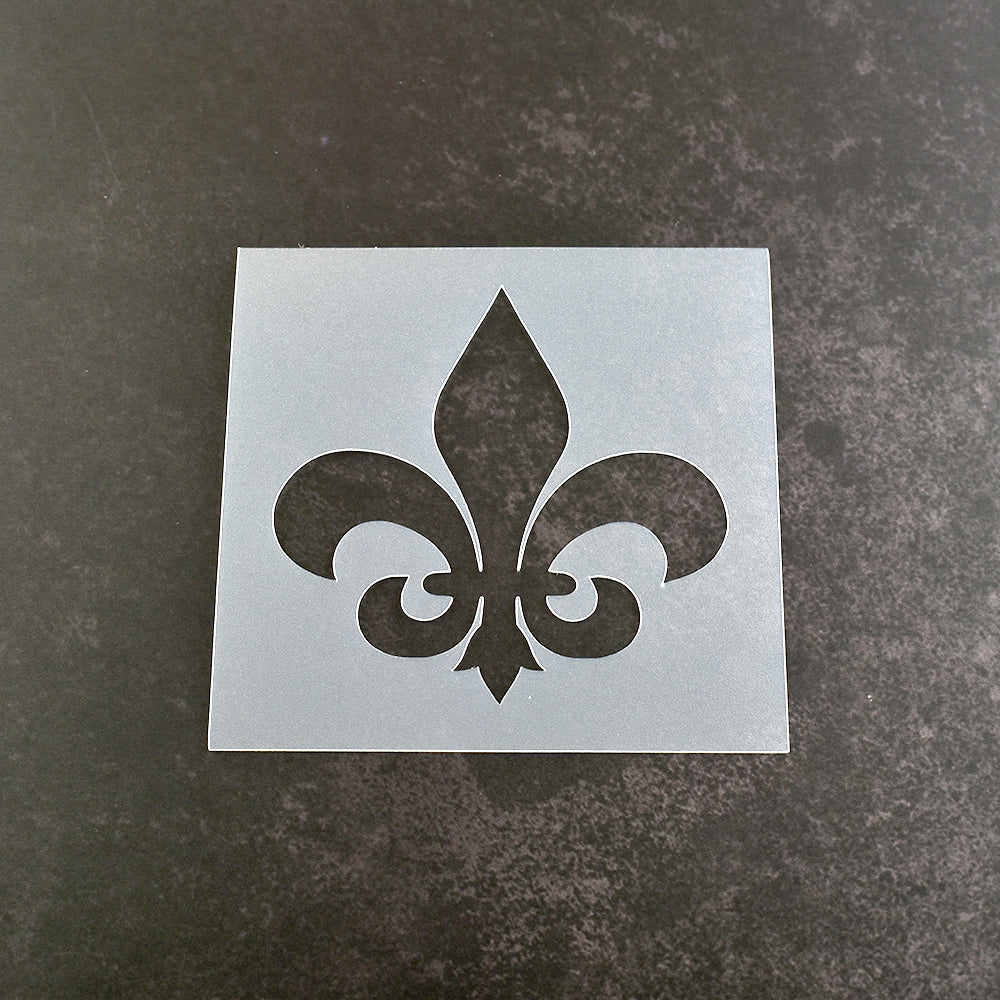 Fleur De Lis Stencil - Design 2