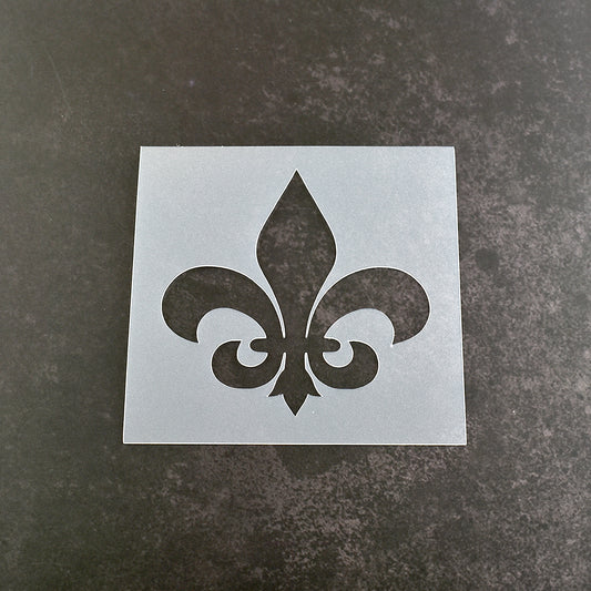 Fleur De Lis Stencil - Design 2