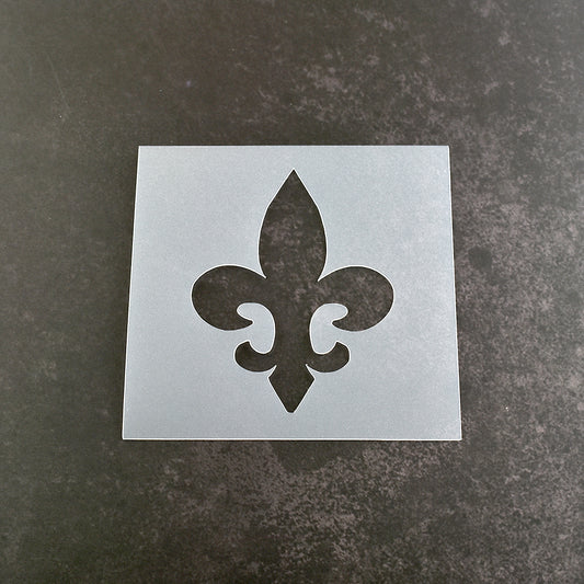 Fleur De Lis Stencil - Design 3