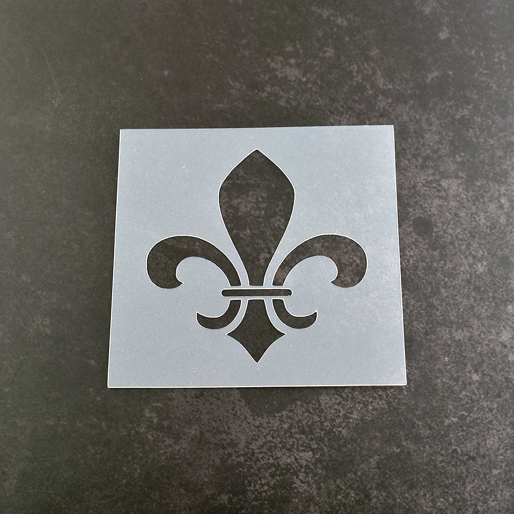 Fleur De Lis Stencil - Design 4