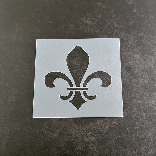Fleur De Lis Stencil - Design 4