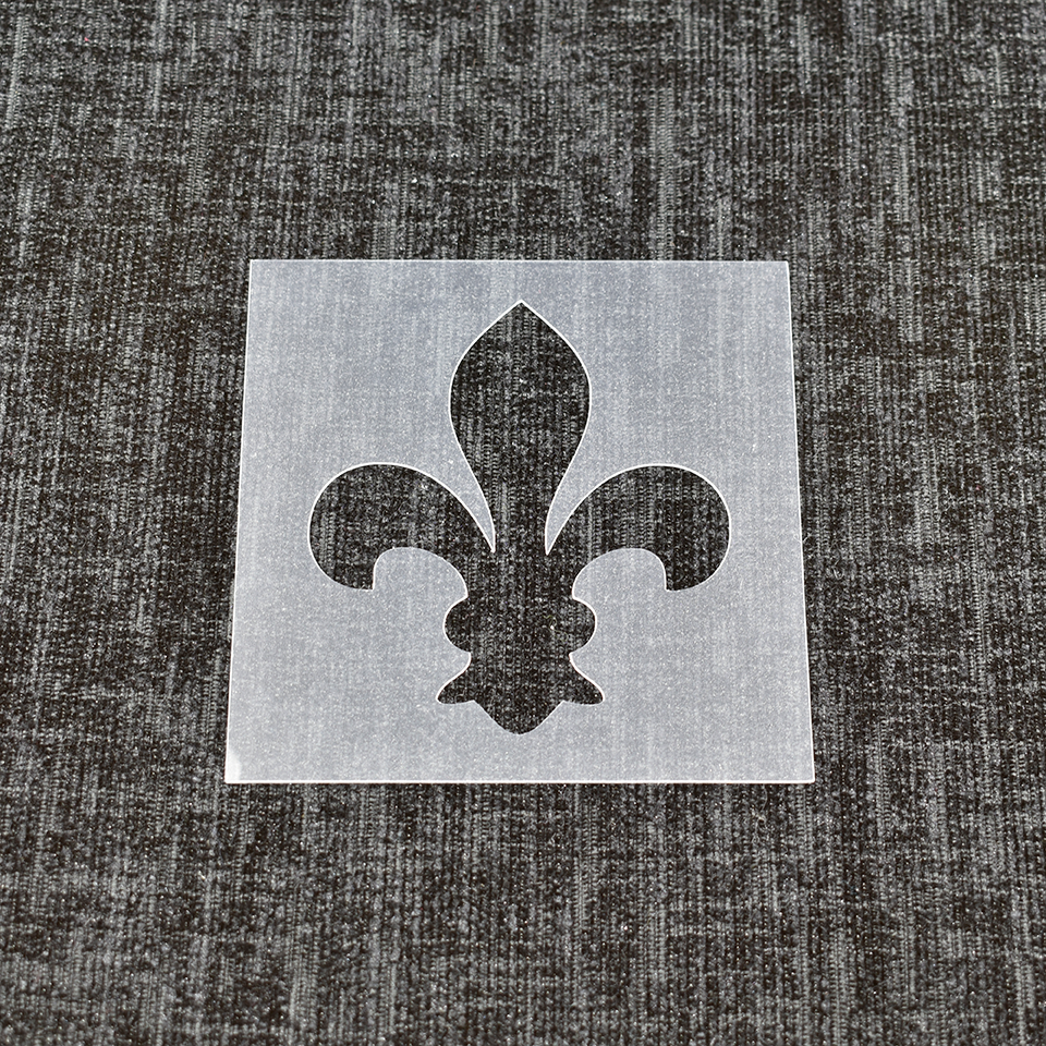 Fleur De Lis Stencil - Design 1