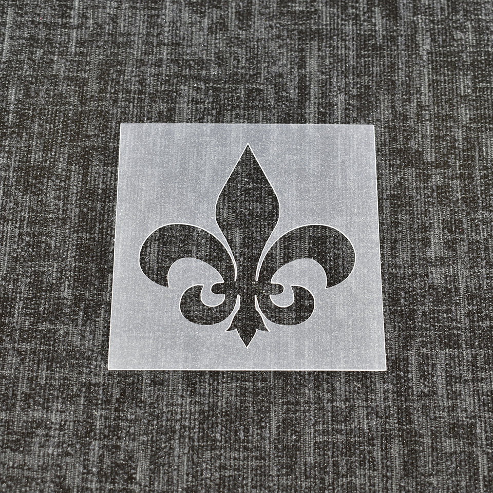 Fleur De Lis Stencil - Design 2