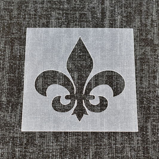 Fleur De Lis Stencil - Design 2