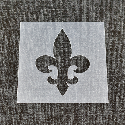 Fleur De Lis Stencil - Design 3