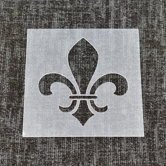 Fleur De Lis Stencil - Design 4