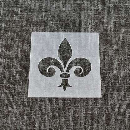 Fleur De Lis Stencil - Design 5