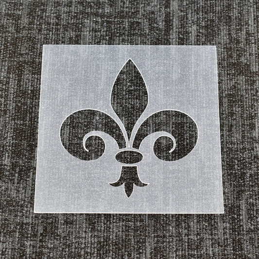 Fleur De Lis Stencil - Design 5