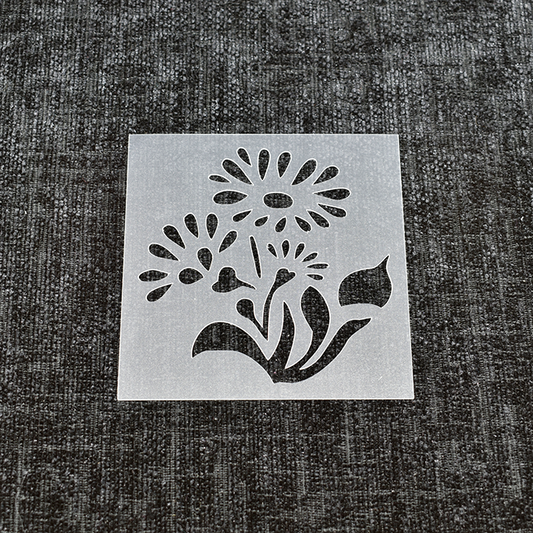 Floral 1 - Reusable Stencil