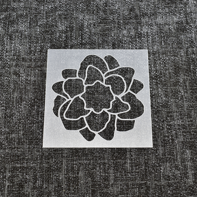 Floral 11 - Reusable Stencil