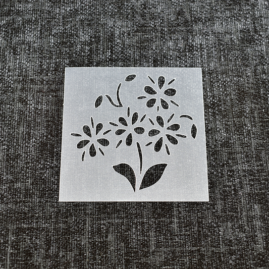 Floral 2 - Reusable Stencil