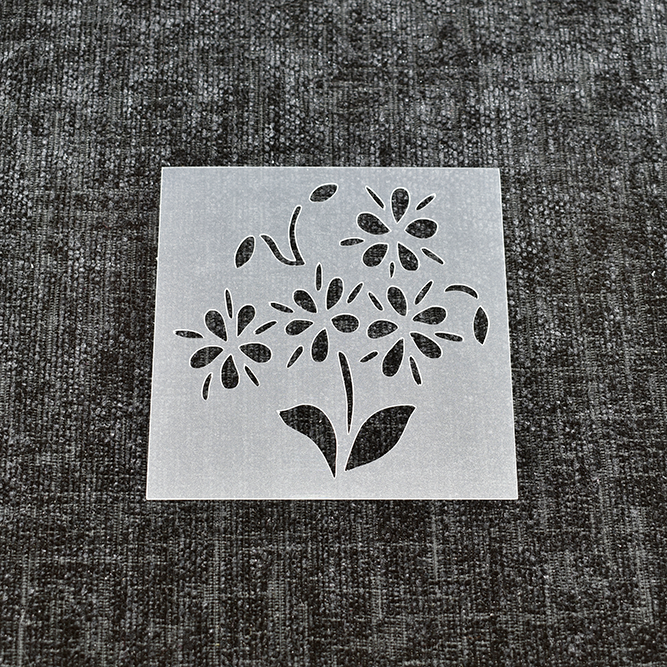 Floral Stencil - Design 2