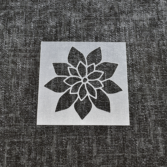 Floral Stencil - Design 7