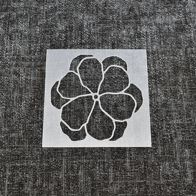 Floral Stencil - Design 9