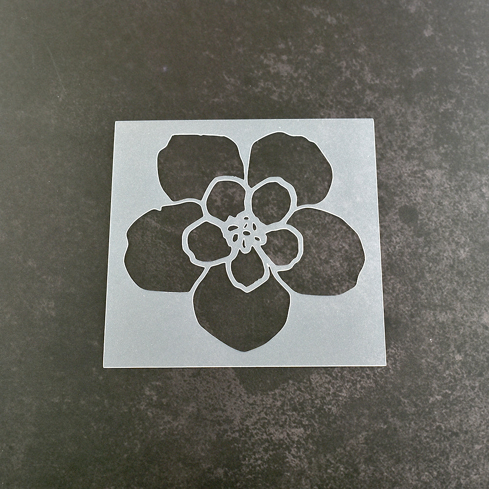 Flower Stencil - Design 4