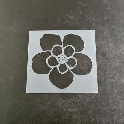 Flower Stencil - Design 4