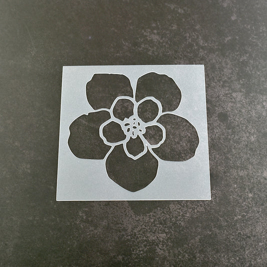 Flower Stencil - Design 4