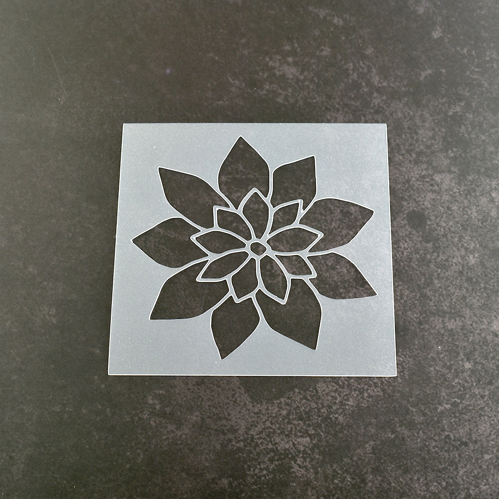 Flower Stencil - Design 7