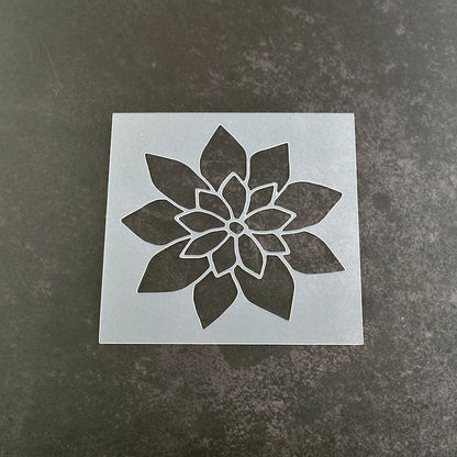 Flower Stencil - Design 7