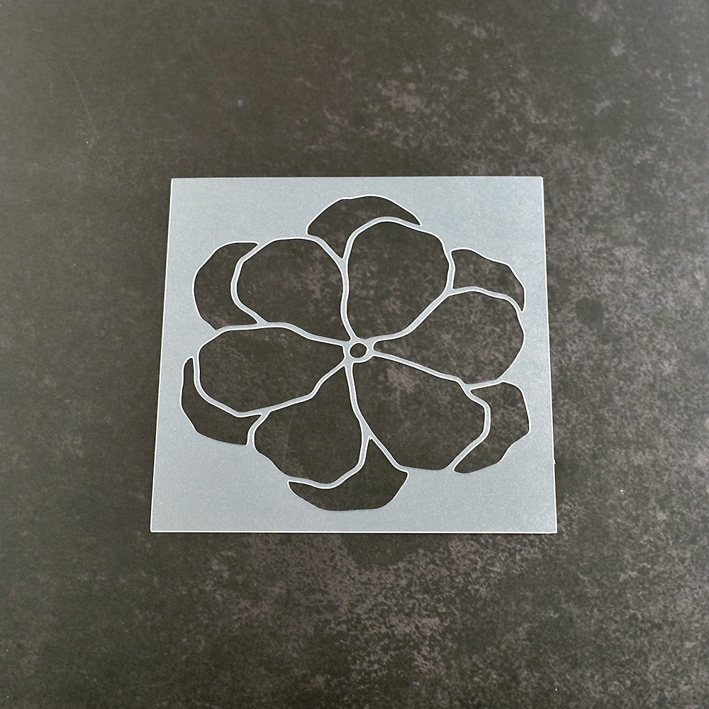 Flower Stencil - Design 9