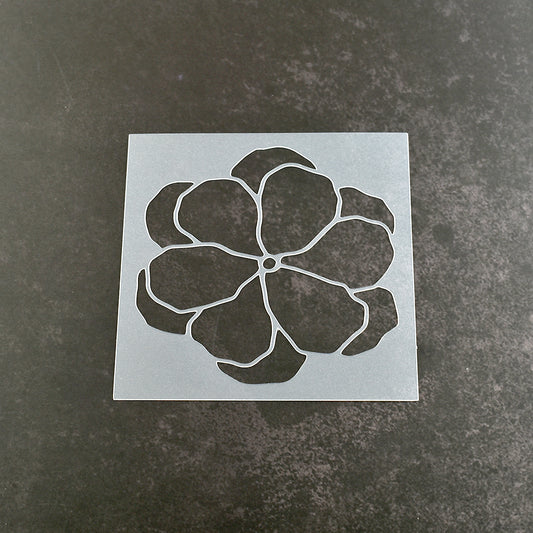Flower Stencil - Design 9