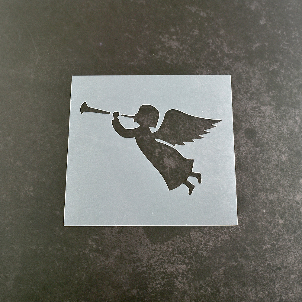 Flying Angel Stencil