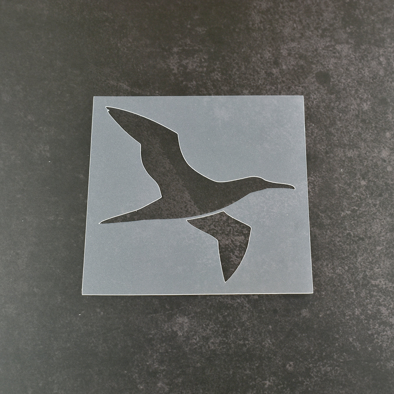 Flying Seagull Stencil