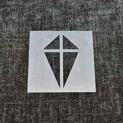 Flying Kite Stencil