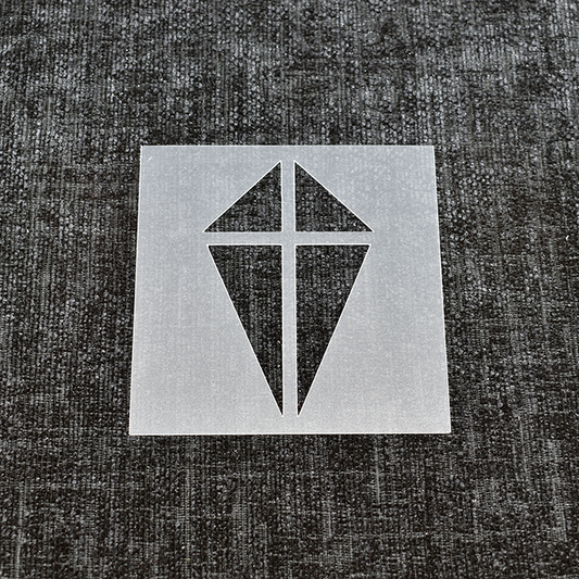 Flying Kite Stencil