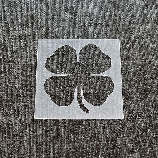 Four Leaf Clover Stencil