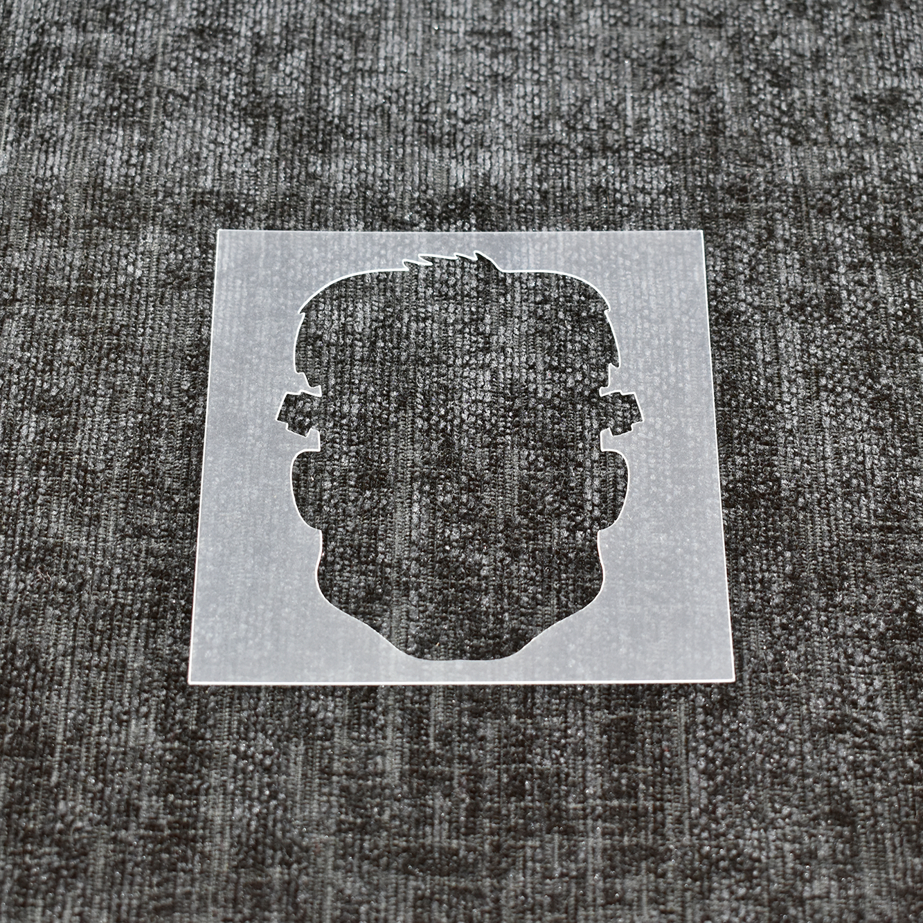 Frankenstein Head Stencil
