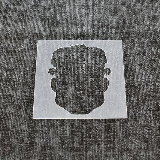 Frankenstein Head Stencil