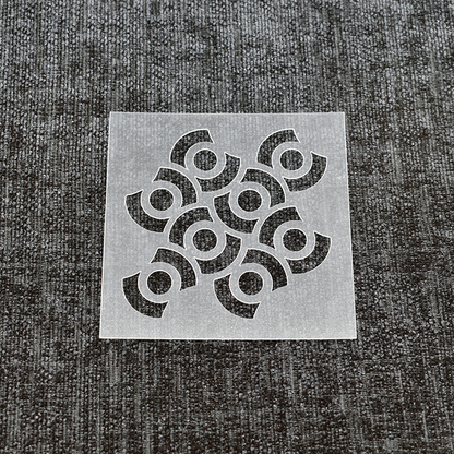 Geometric Circular - Reusable Stencil