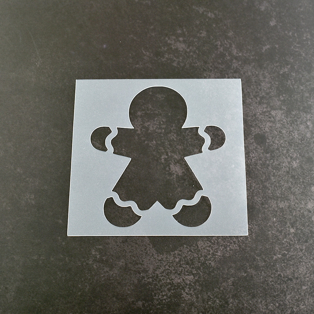 Gingerbread Man Stencil