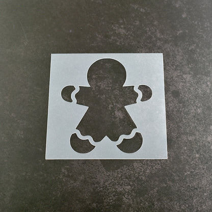 Gingerbread Man Stencil