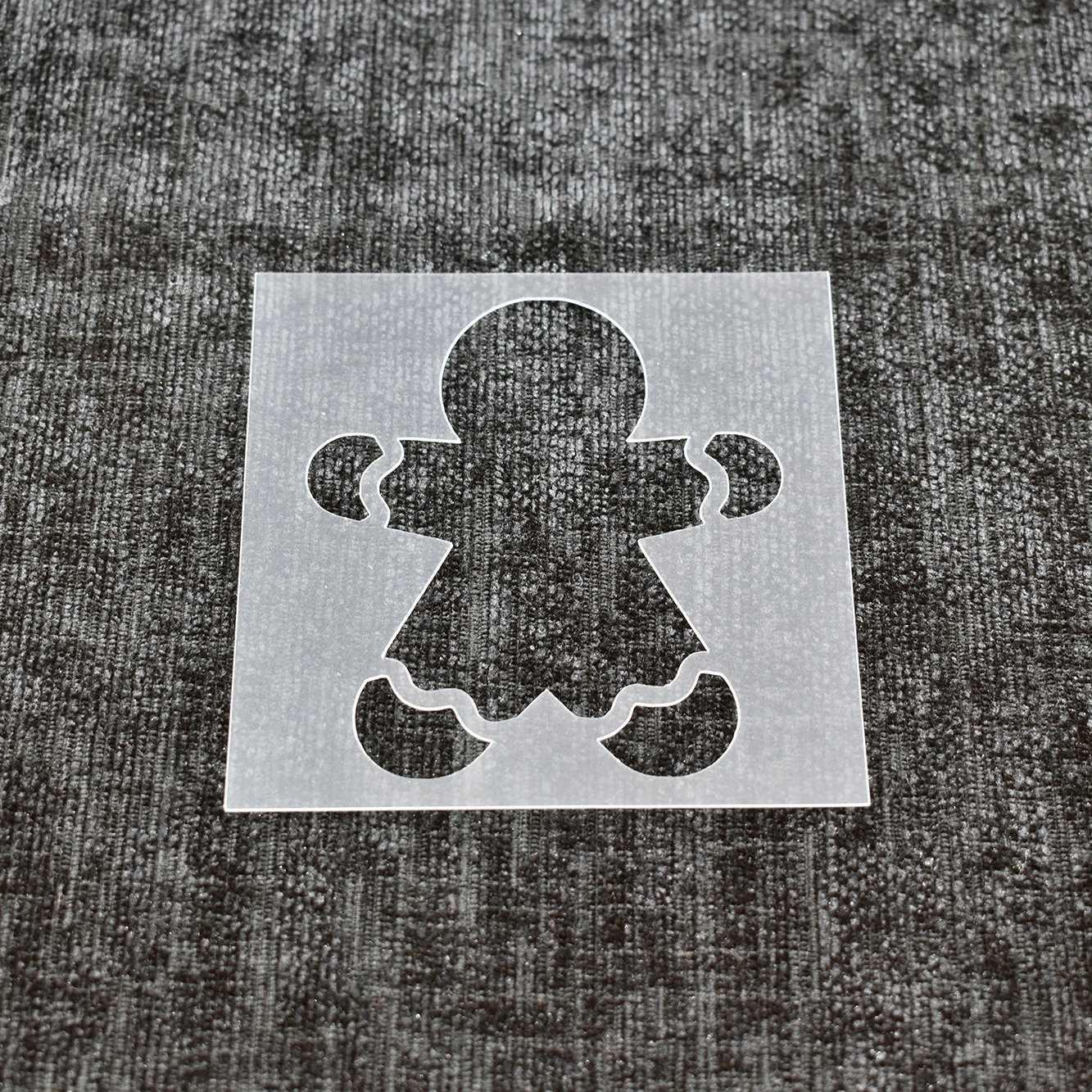 Gingerbread Man Stencil