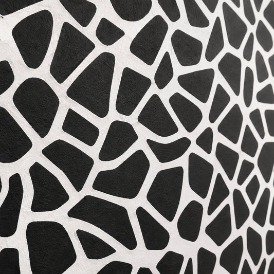 Giraffe Spots Pattern Stencil