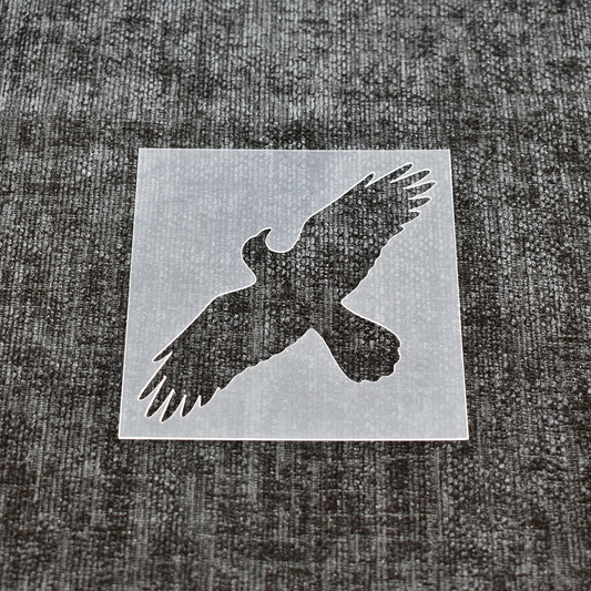 Hawk - Reusable Halloween Stencil