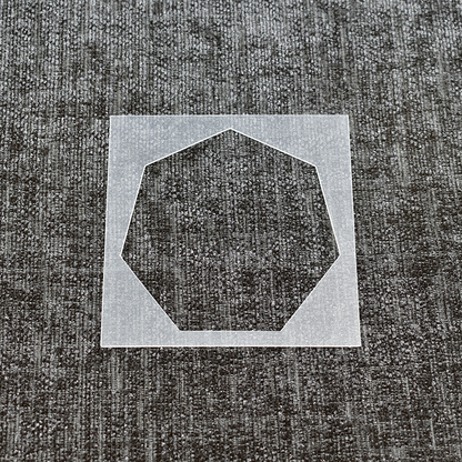 Heptagon Stencil