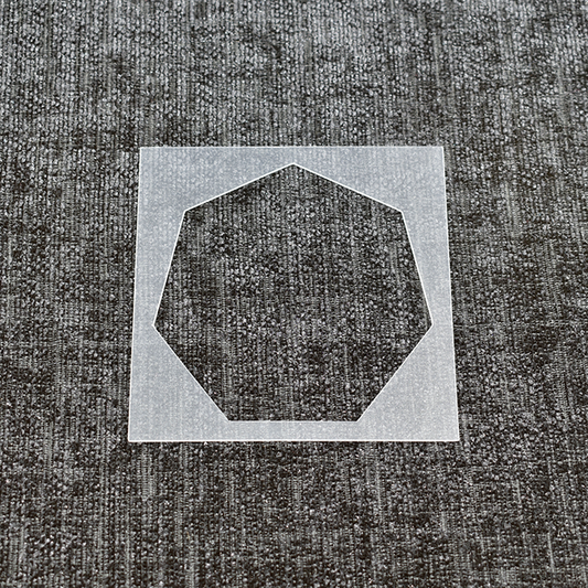 Heptagon Stencil