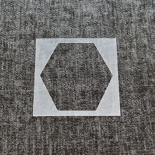 Hexagon - Reusable Shape Stencil