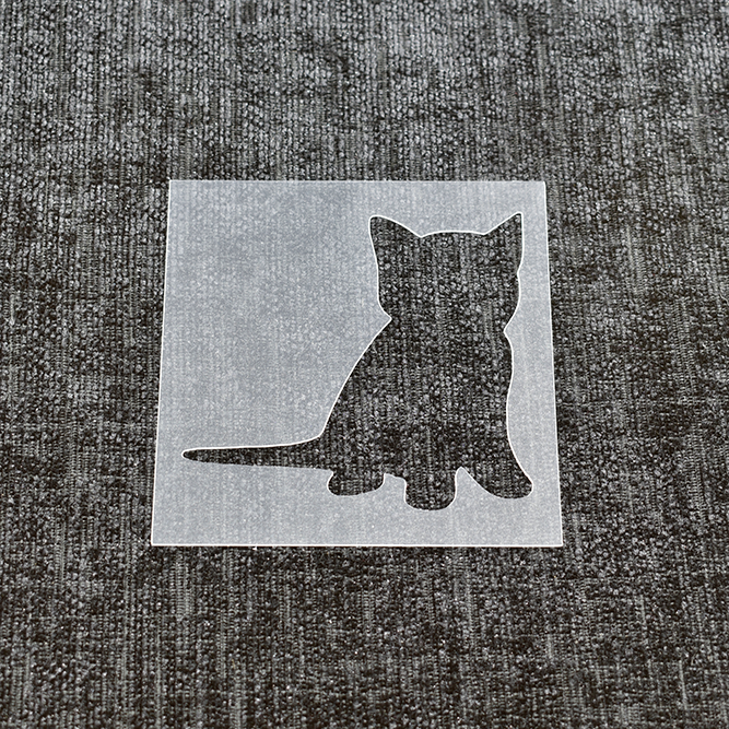 Kitten Cat Stencil