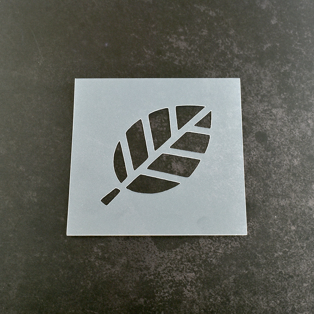 Leaf Floral Flower Stencil