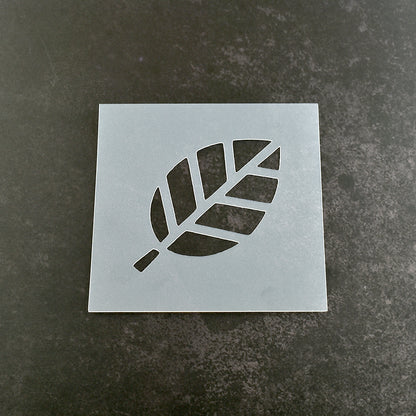 Leaf Floral Flower Stencil