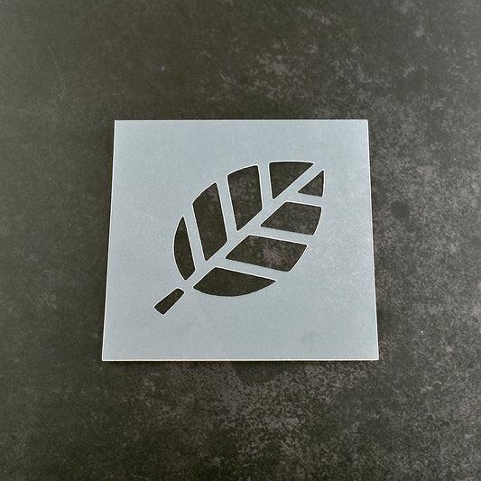 Leaf Floral Flower Stencil