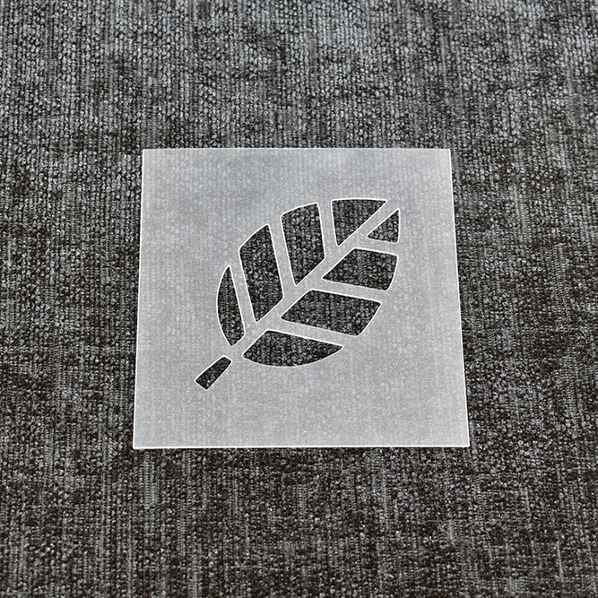 Leaf Floral Flower Stencil