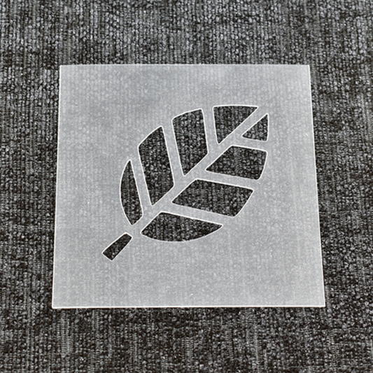 Leaf Floral Flower Stencil